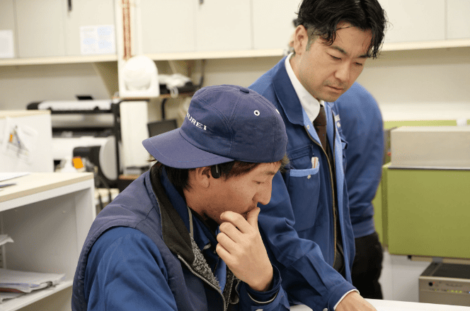 出勤~朝礼