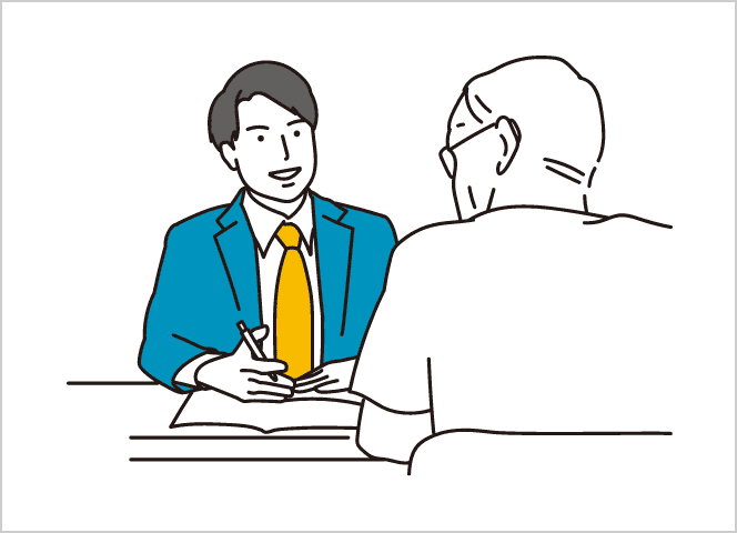 お客様と笑顔で対話できる人
